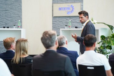 Christoph Schrammel, Product Manager bei RX Austria & Germany, präsentierte die Themen der B2B-Fachmesse für industrielle Fertigung, die 2022 erstmals in Wels ihre Tore öffnet.